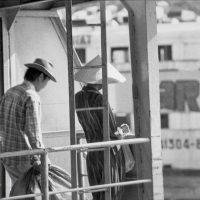 Crossing the Mekong on the ferry at Can Tho