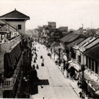 Postcard Rue des Marins - view to the building 440